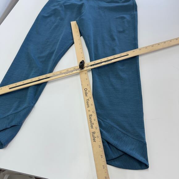 Nike Leggings Womens X Large Blue Yoga Wrap 7/8 Tight Crossover - Picture 10 of 10